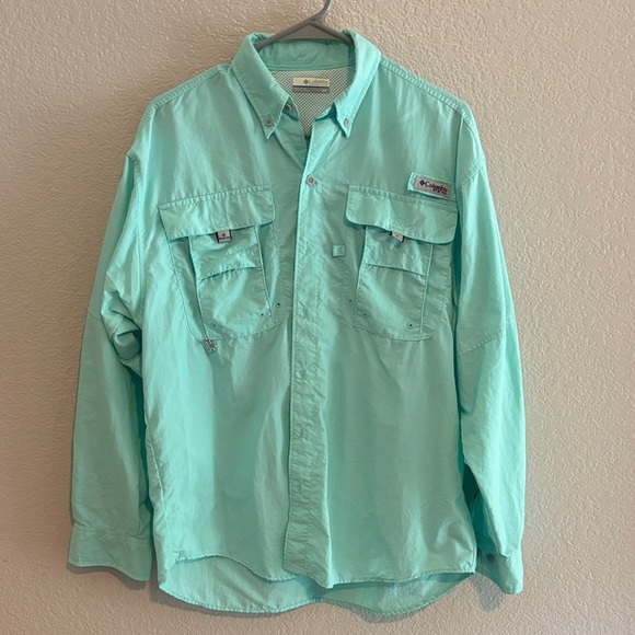 Columbia Other - Columbia Aqua Long Sleeve Shirt